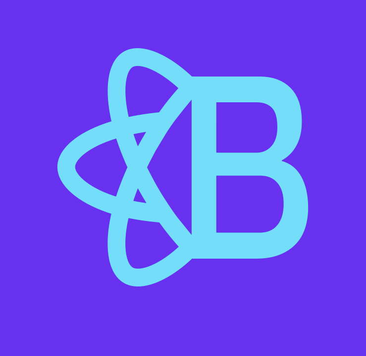 React Bootstrap logo.