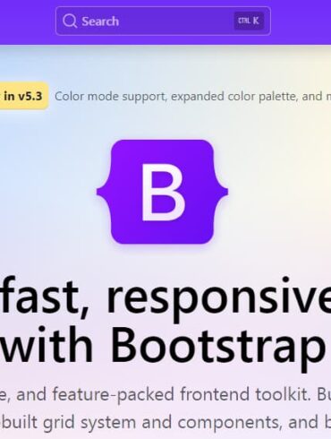 Bootstrap homepage