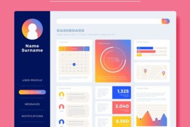 an admin dashboard template