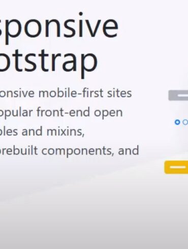 Bootstrap website homepage